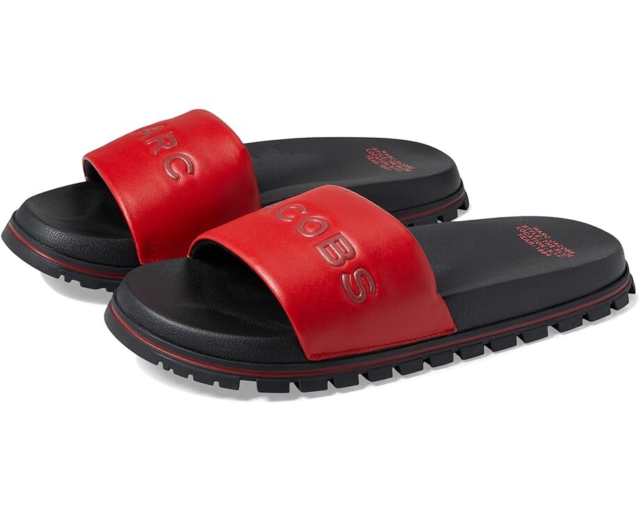 

Сандалии Marc Jacobs The Slide, красный
