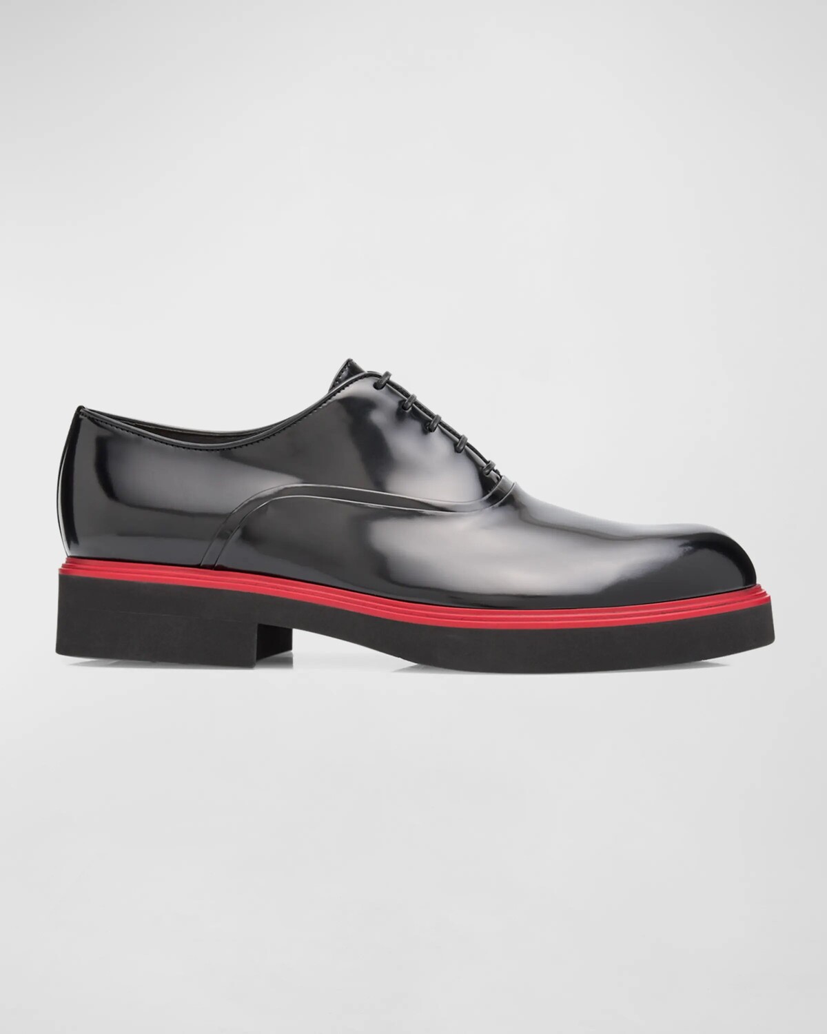 

Мужские кожаные лоферы дерби Fiorino Ferragamo, цвет Nero