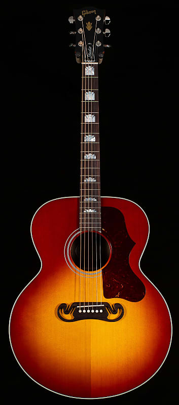 Акустическая гитара Gibson SJ-200 Studio Rosewood Satin Rosewood Burst