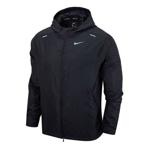 

Куртка Nike Windrunner Woven Reflective Jacket Black, черный