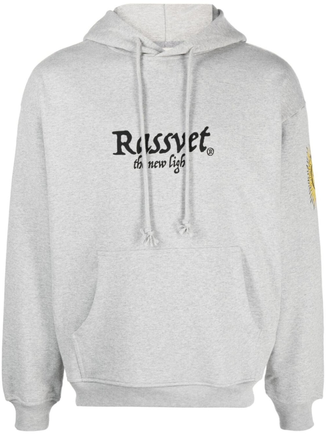 

RASSVET меланжевое худи, серый