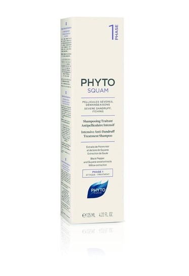 

Шампунь интенсивного лечения против перхоти, 125 мл Phyto, Squam