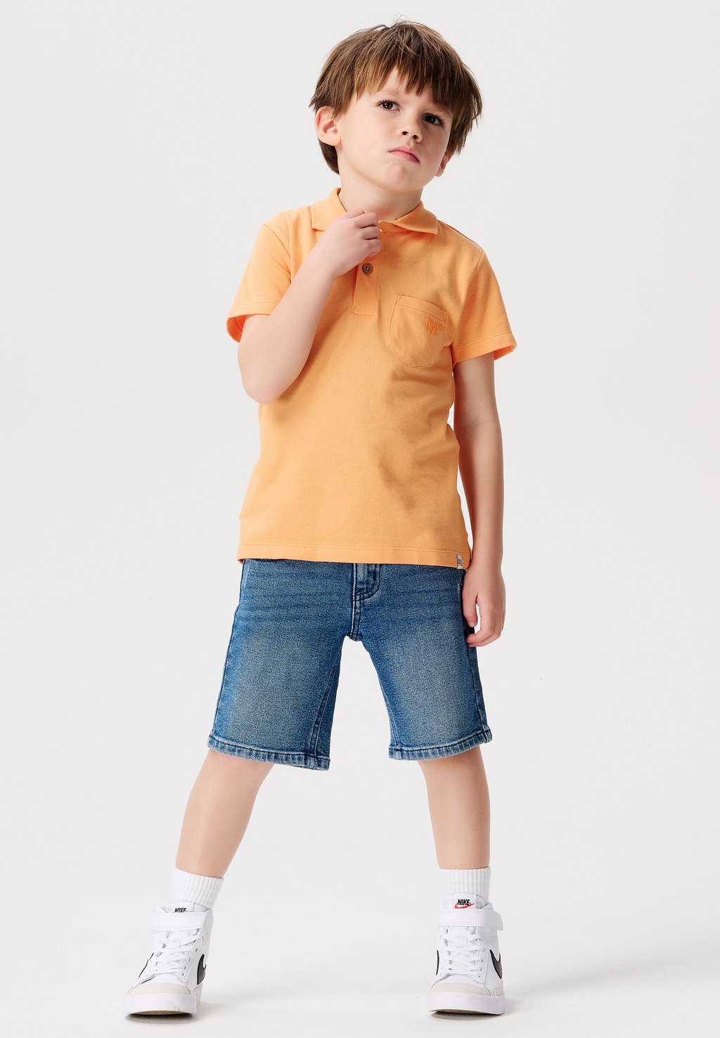 Рубашка-поло DELMAS Noppies, цвет tangerine