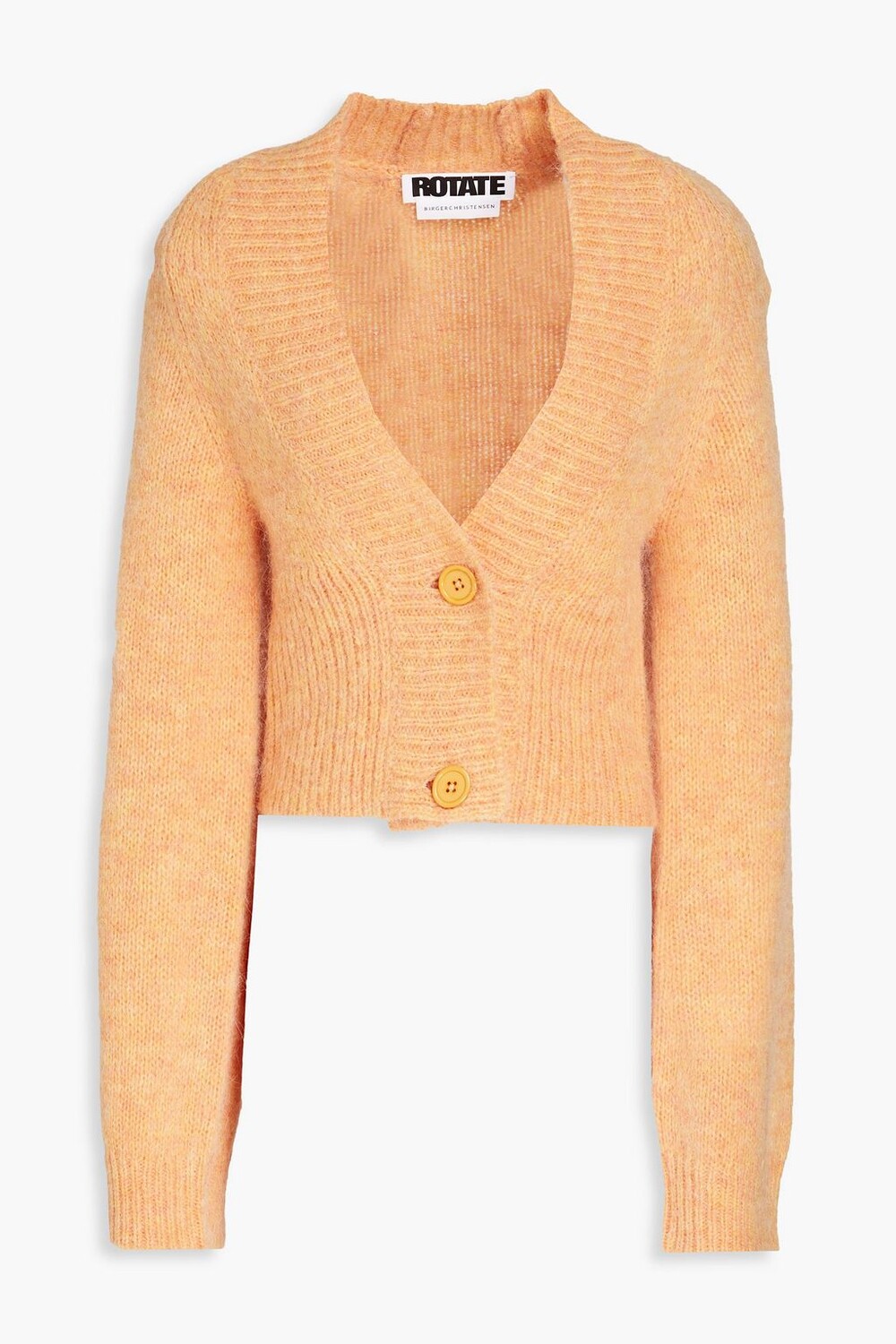 

Кардиган Rosemary из смесовой шерсти ROTATE BIRGER CHRISTENSEN, оранжевый