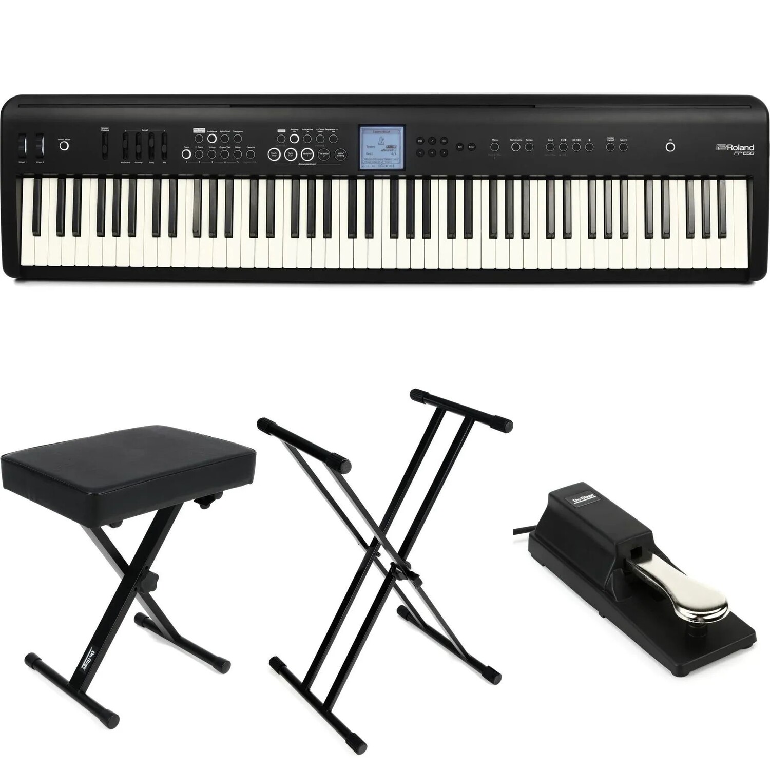 

Комплект инструментов для цифрового пианино Roland FP-E50 с 88 клавишами
