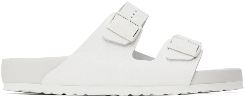 

Белые сандалии Birkenstock Arizona Regular Regular