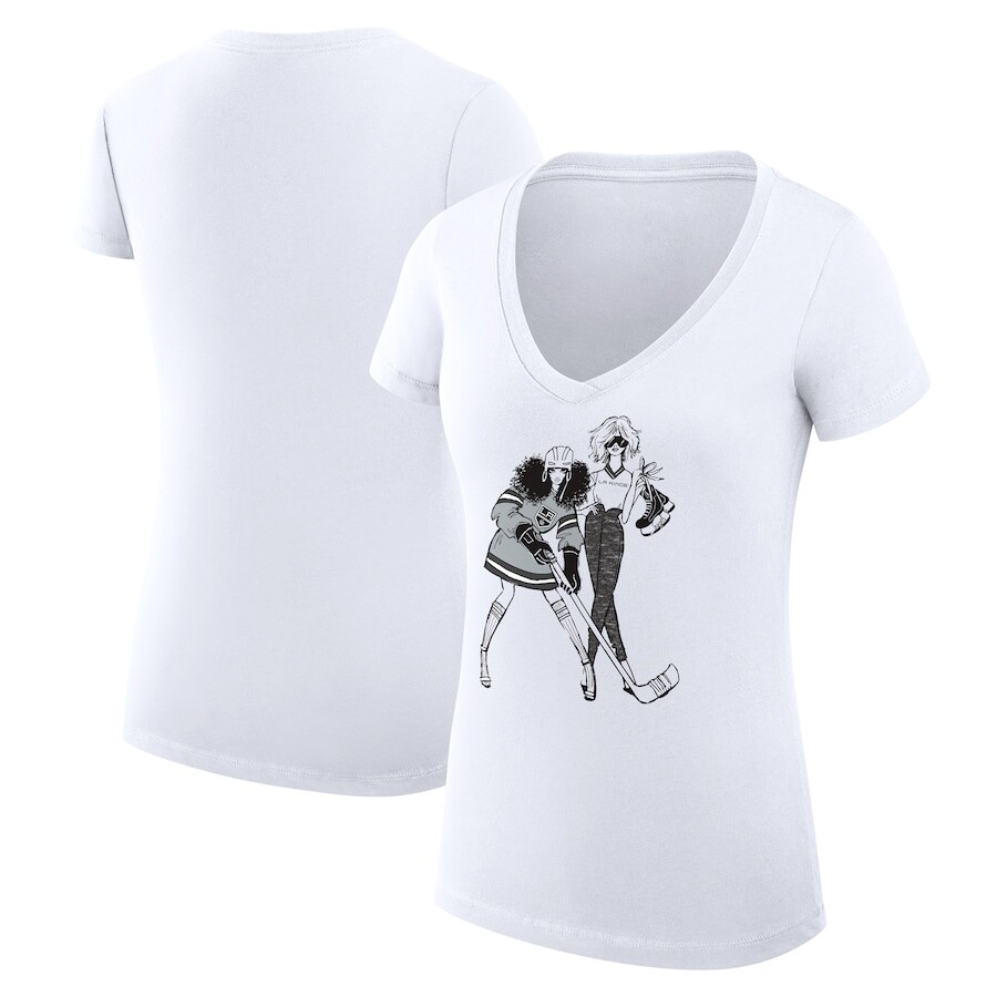 

Футболка с коротким рукавом G-III 4Her by Carl Banks Los Angeles Kings, белый