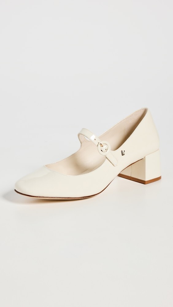 

Туфли Larroude Blair Block Heels, слоновая кость