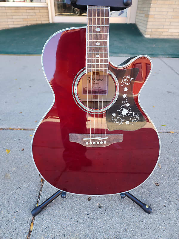 Акустическая гитара Takamine GN75CE WR G70 Series NEX Cutaway Acoustic-Electric Guitar Wine Red
