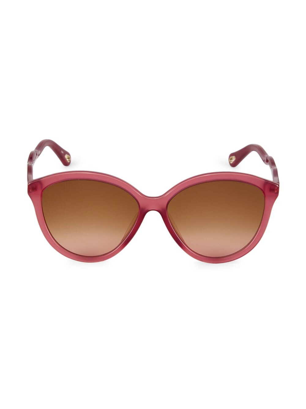 

Солнцезащитные очки Zelie 58MM "кошачий глаз" Chloé, бордовый