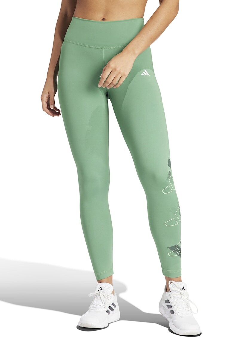 

Леггинсы для фитнеса с логотипом Adidas Performance, зеленый
