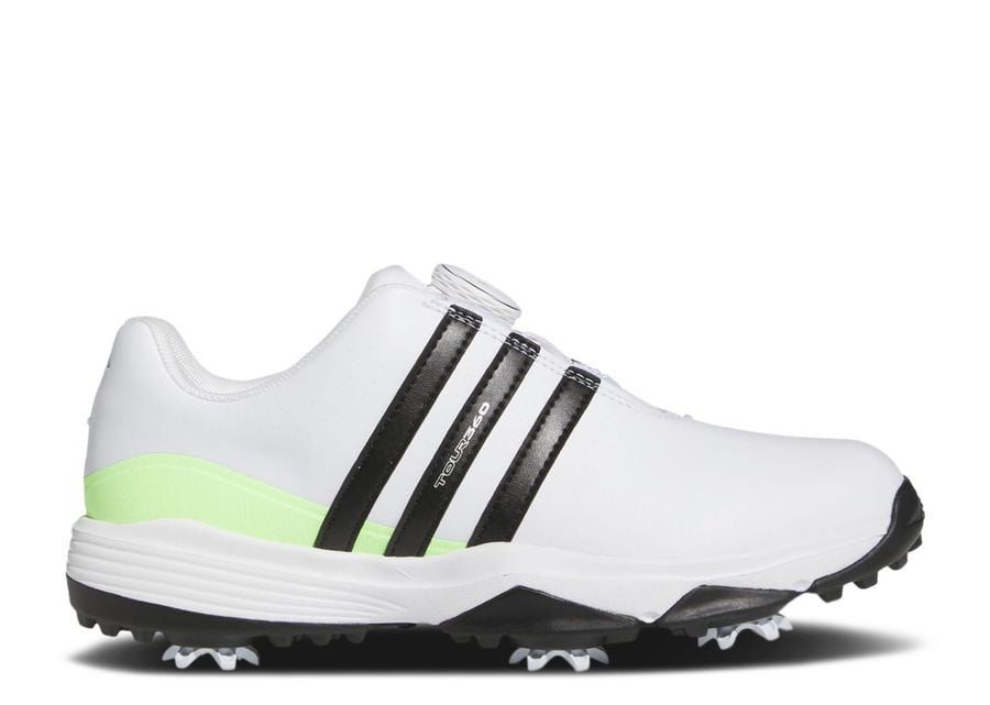 

Кроссовки adidas Tour 360 24 Boa Golf J 'White Green Spark', белый