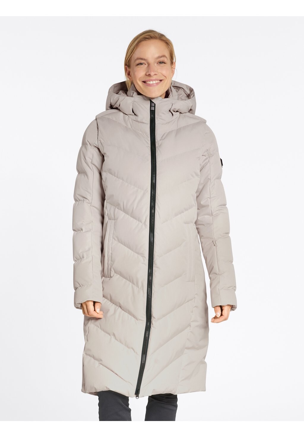 

Зимнее пальто TELSE Ziener, цвет silver beige
