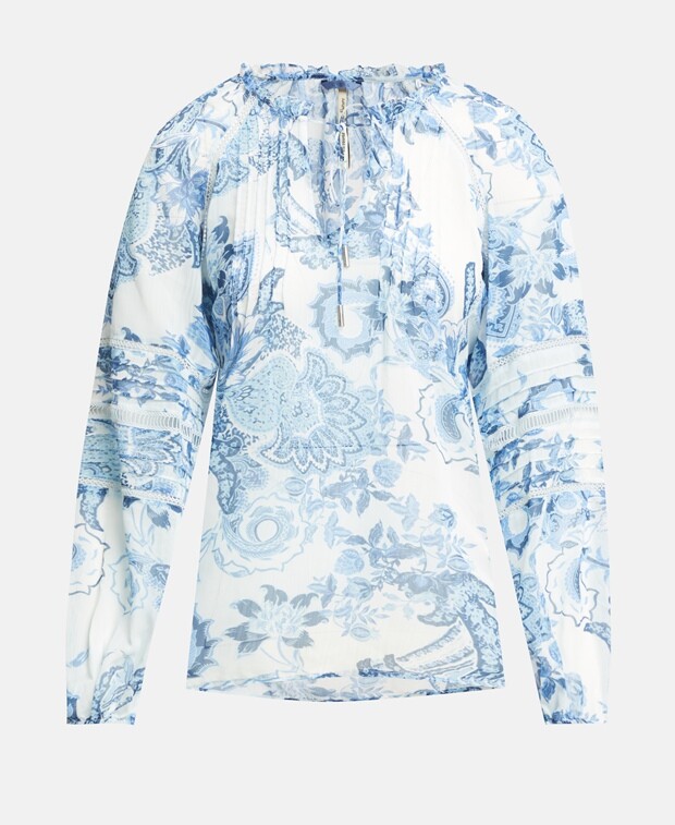 

Рубашка блузка Guess, синий