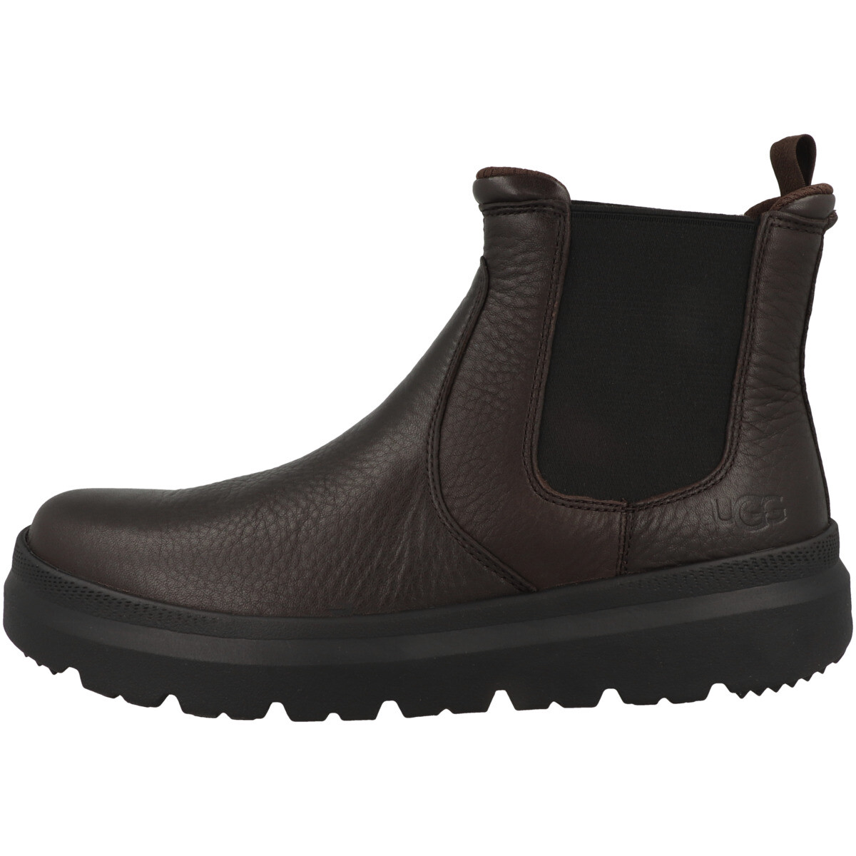 

Ботинки челси UGG Chelsea Burleigh, темно коричневый
