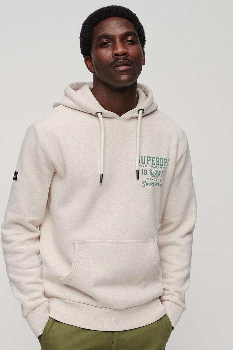 

Толстовка с логотипом Superdry, бежевый