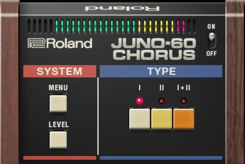 

Плагин эффектов хоруса Roland Juno-60