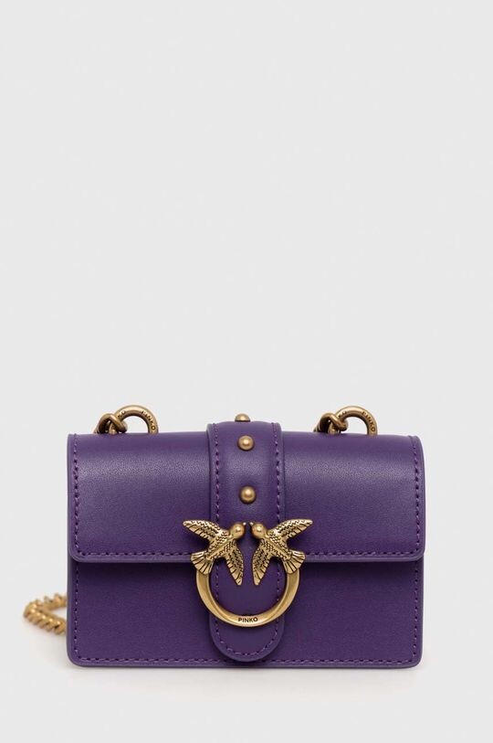 

Кожаная сумочка Pinko, фиолетовый