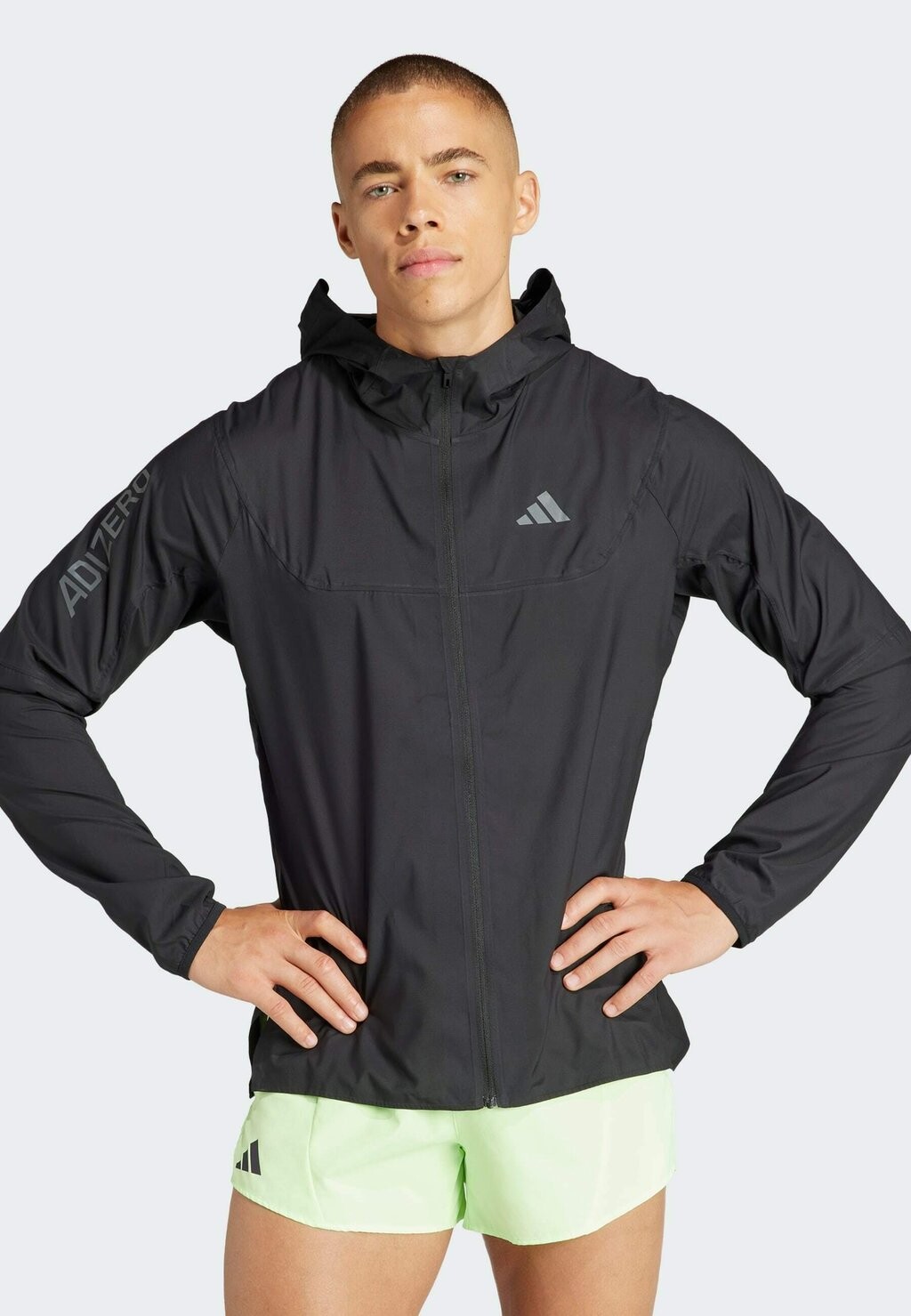 

Ветровка Adidas, черная, Черный