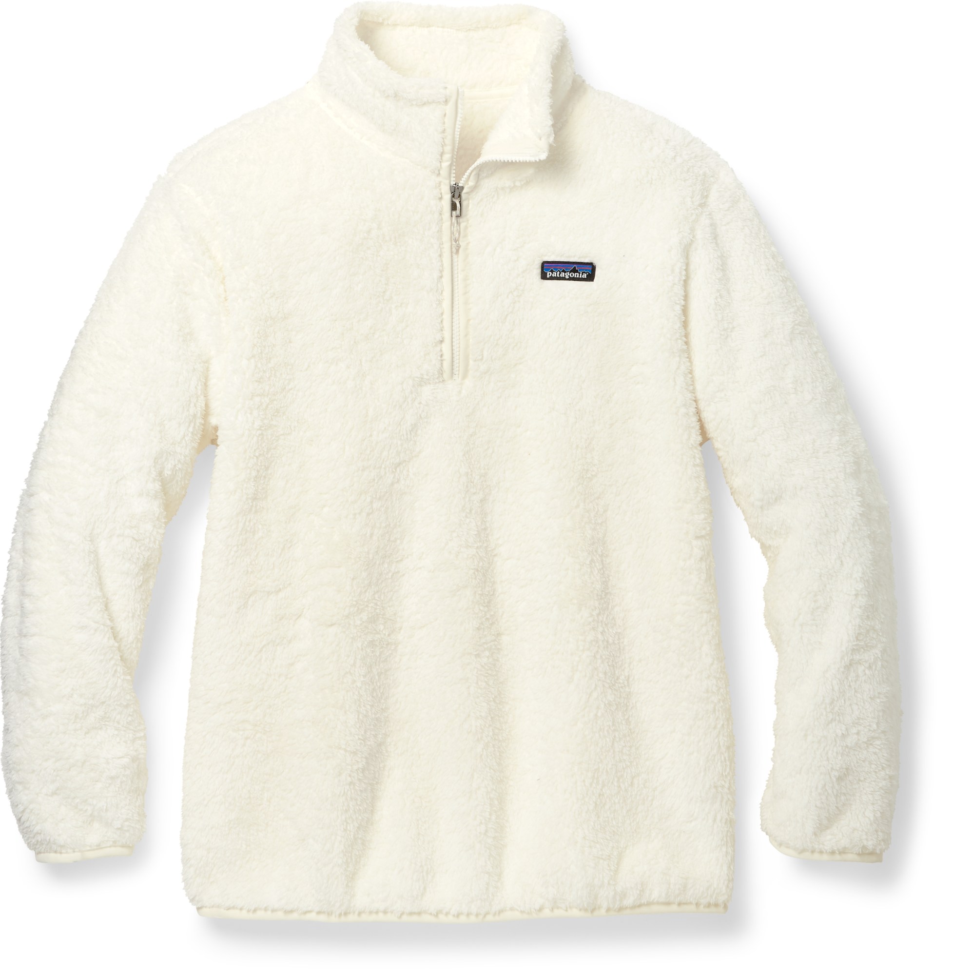 Флисовый пуловер с молнией в четверть Los Gatos — женский Patagonia, белый