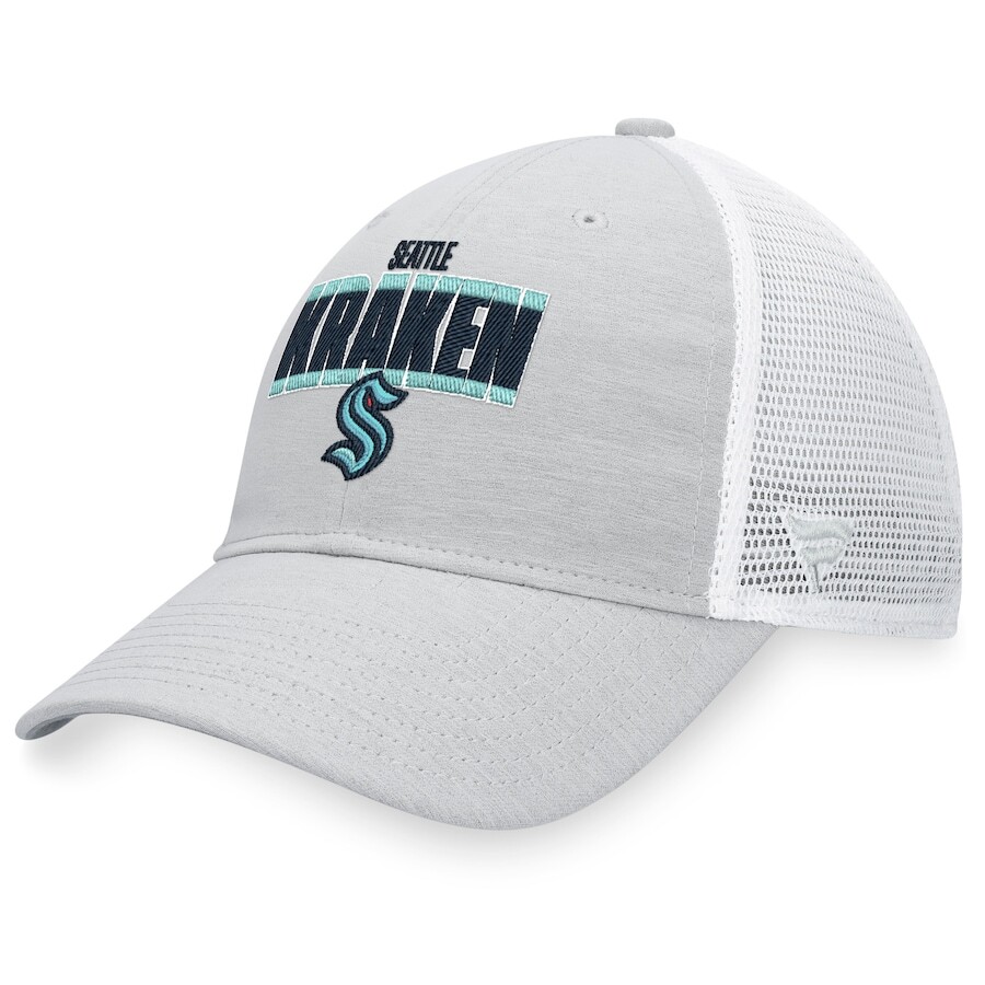 

Бейсболка Fanatics Branded Seattle Kraken, серый