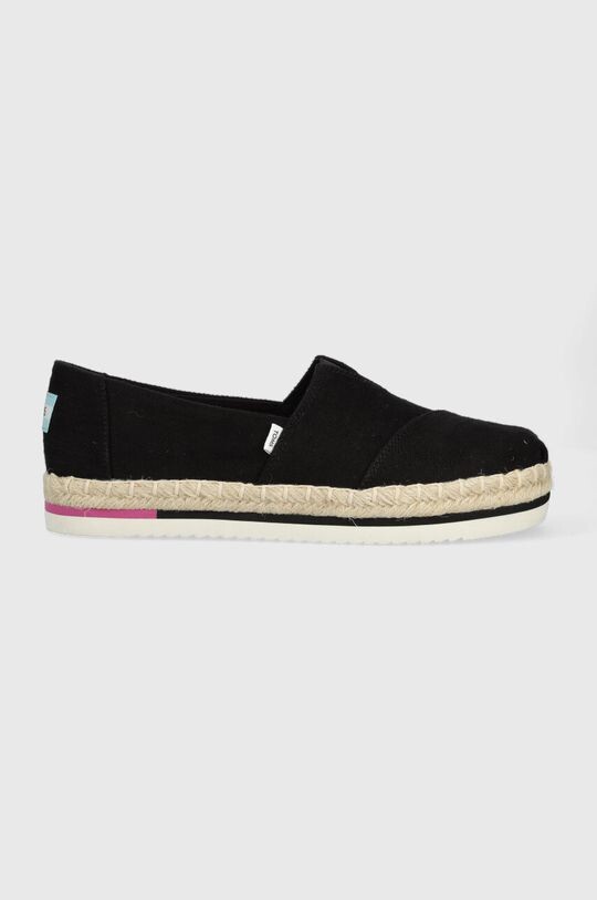 

Эспадрильи на платформе Alpargata Toms, черный