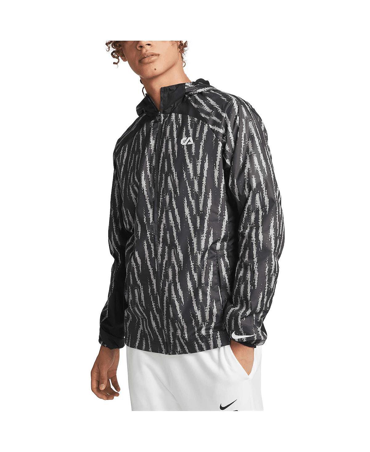 цена Мужская черная куртка Club America AWF с молнией во всю длину реглан Nike