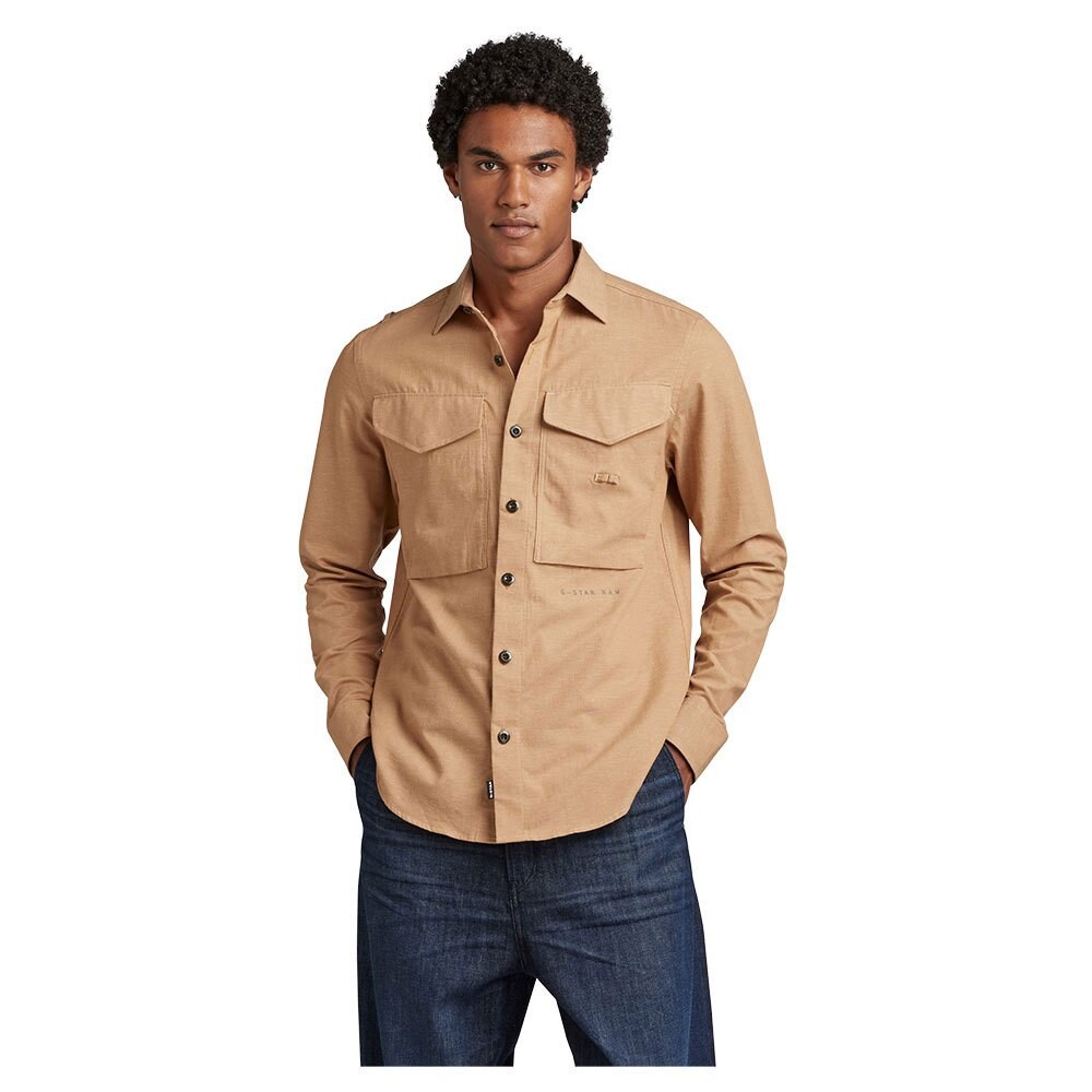 

Рубашка G-Star Cargo Regular Fit, бежевый