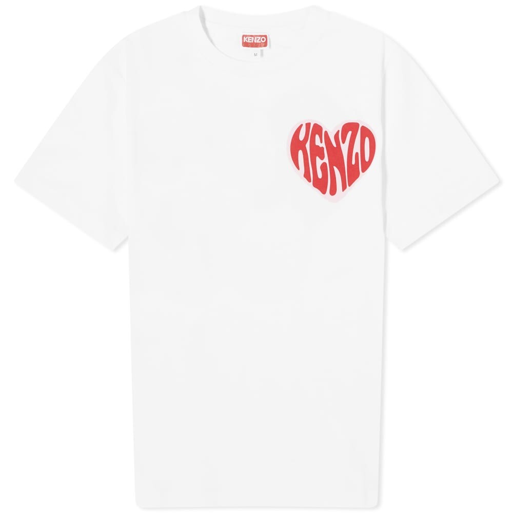 

Свободная футболка Kenzo с логотипом Heart