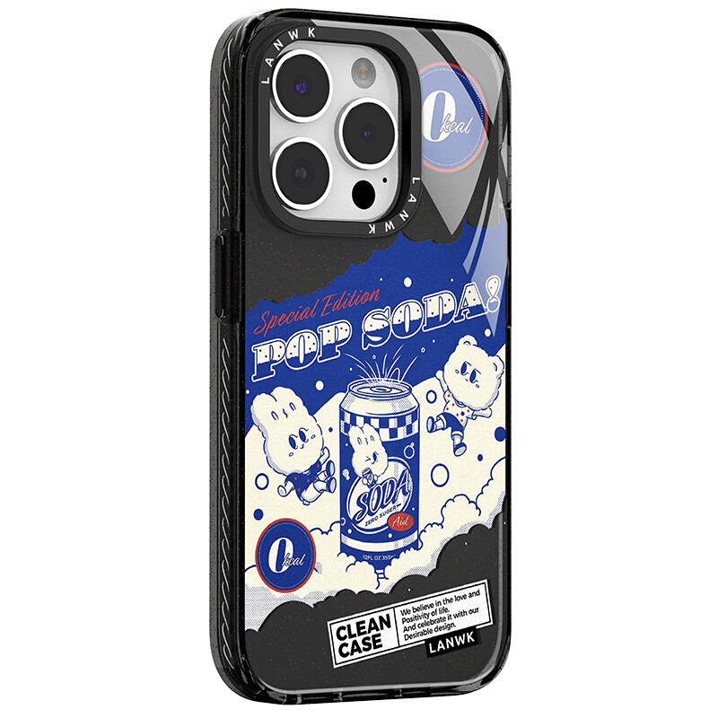 

Чехол для телефона Lanwk, SodaCustomized color: bubble powder