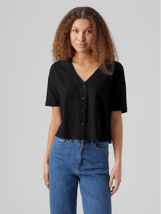 

Блуза стандартного кроя Vero Moda, черный