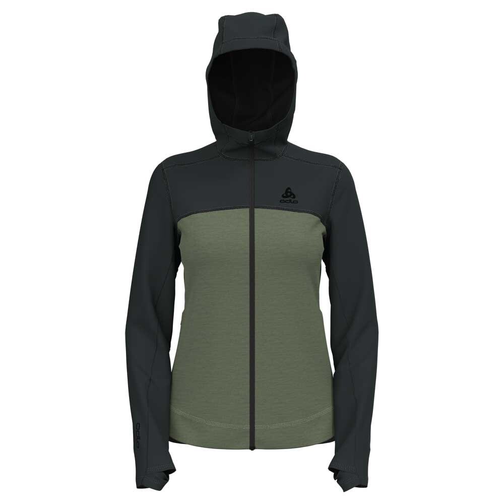 

Толстовка Odlo Performance Wool, зеленый