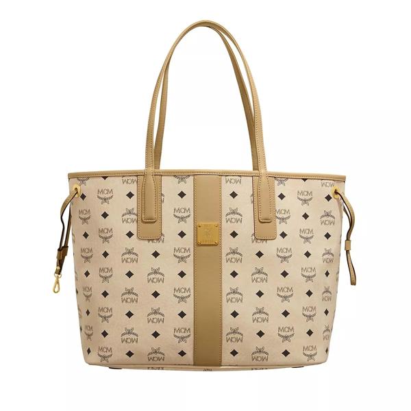 

Шоппер liz visetos shopper medium Mcm, бежевый