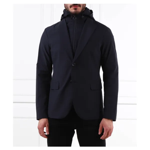 

Элегантная куртка стандартного кроя 2 в 1 Armani Exchange, синий