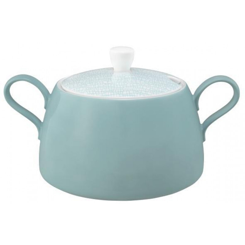

Life Fashion - Миска с крышкой Green Chic 3,0 л Seltmann Weiden, белый/зеленый