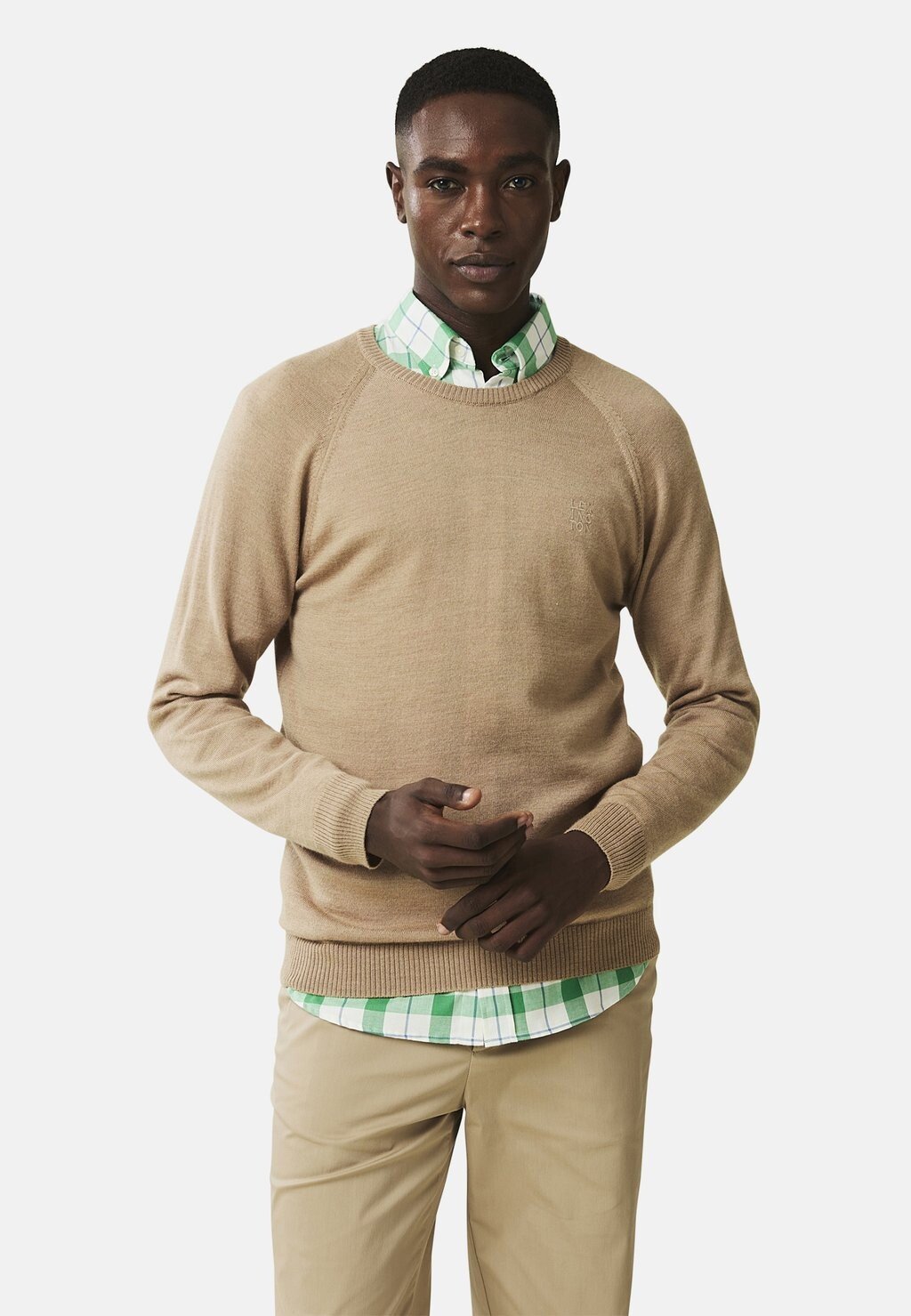 

Джемпер DEAN CREW NECK Lexington, бежевый