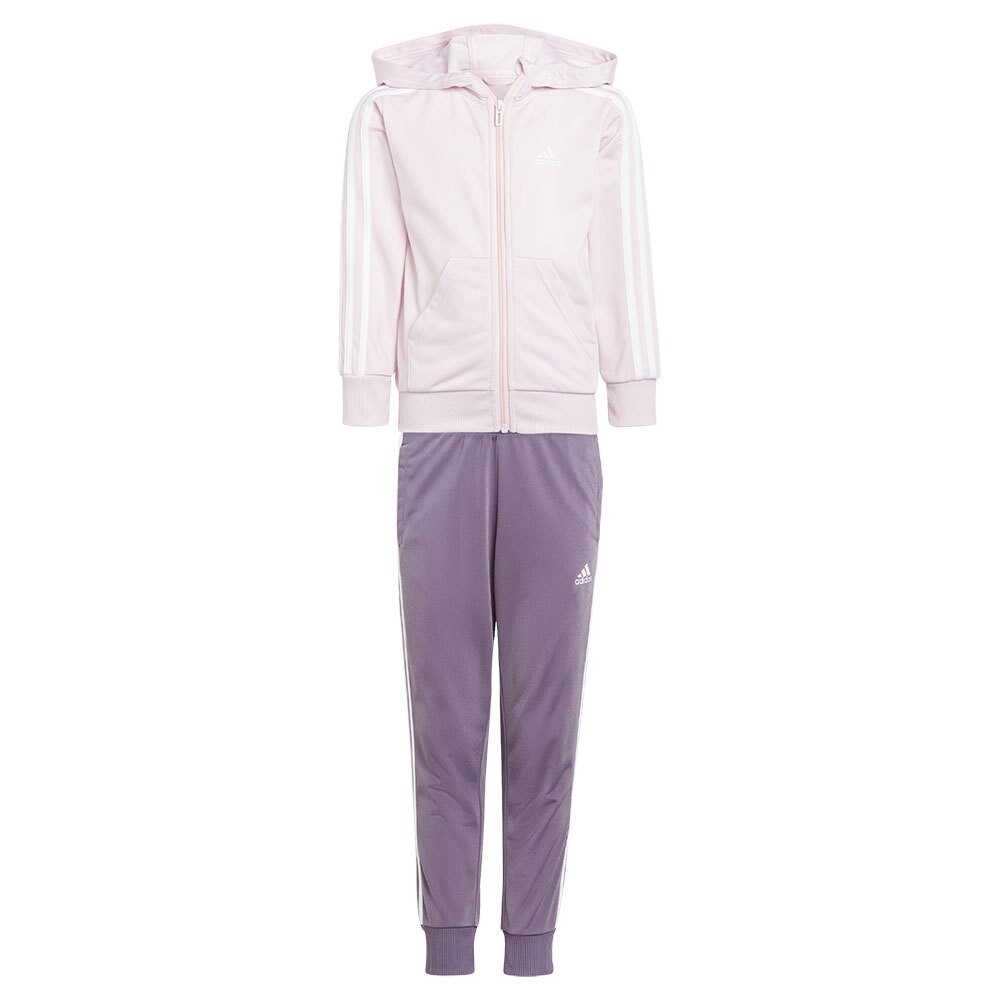 

Спортивный костюм adidas Sportswear Essentials 3 Stripes Shiny, фиолетовый