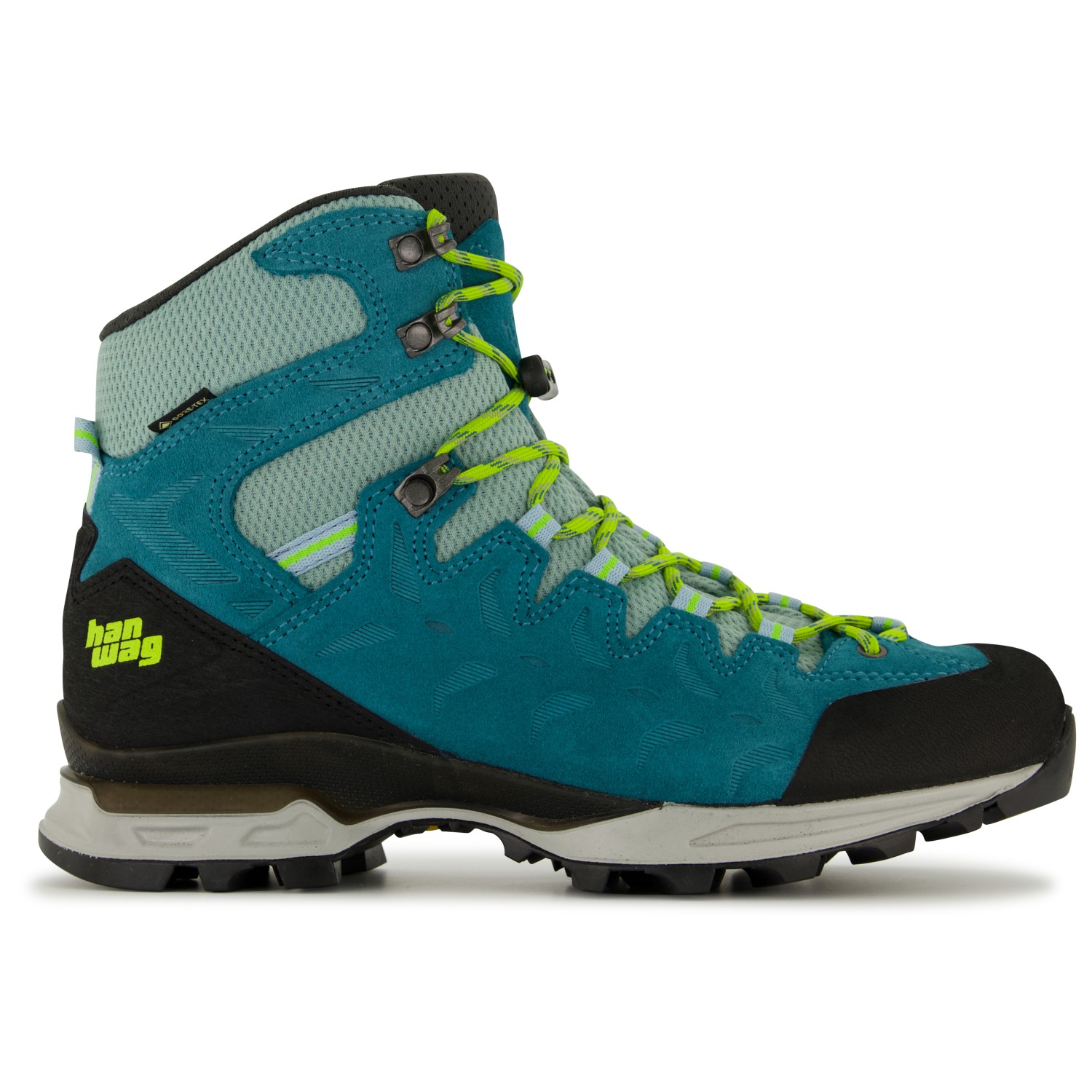 Ботинки для прогулки Hanwag Makra Trek Lady GTX, цвет Icefall/Sulphur