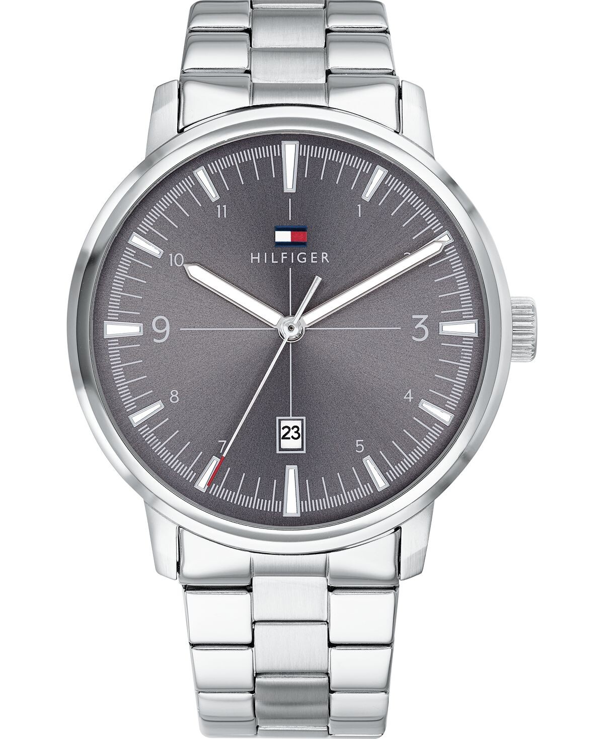 

Мужские часы-браслет из нержавеющей стали 44 мм Tommy Hilfiger