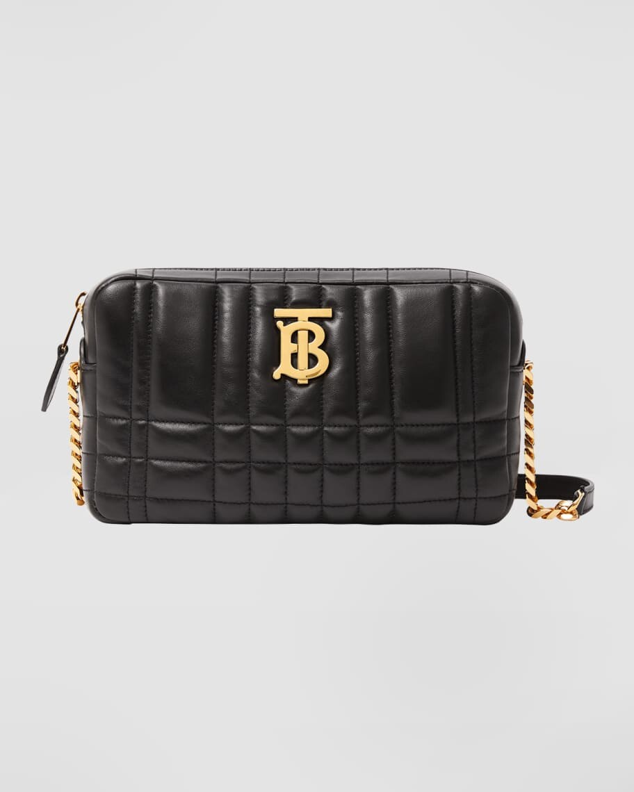 

Маленькая сумка через плечо Lola в клетку Exploded Check Camera Burberry