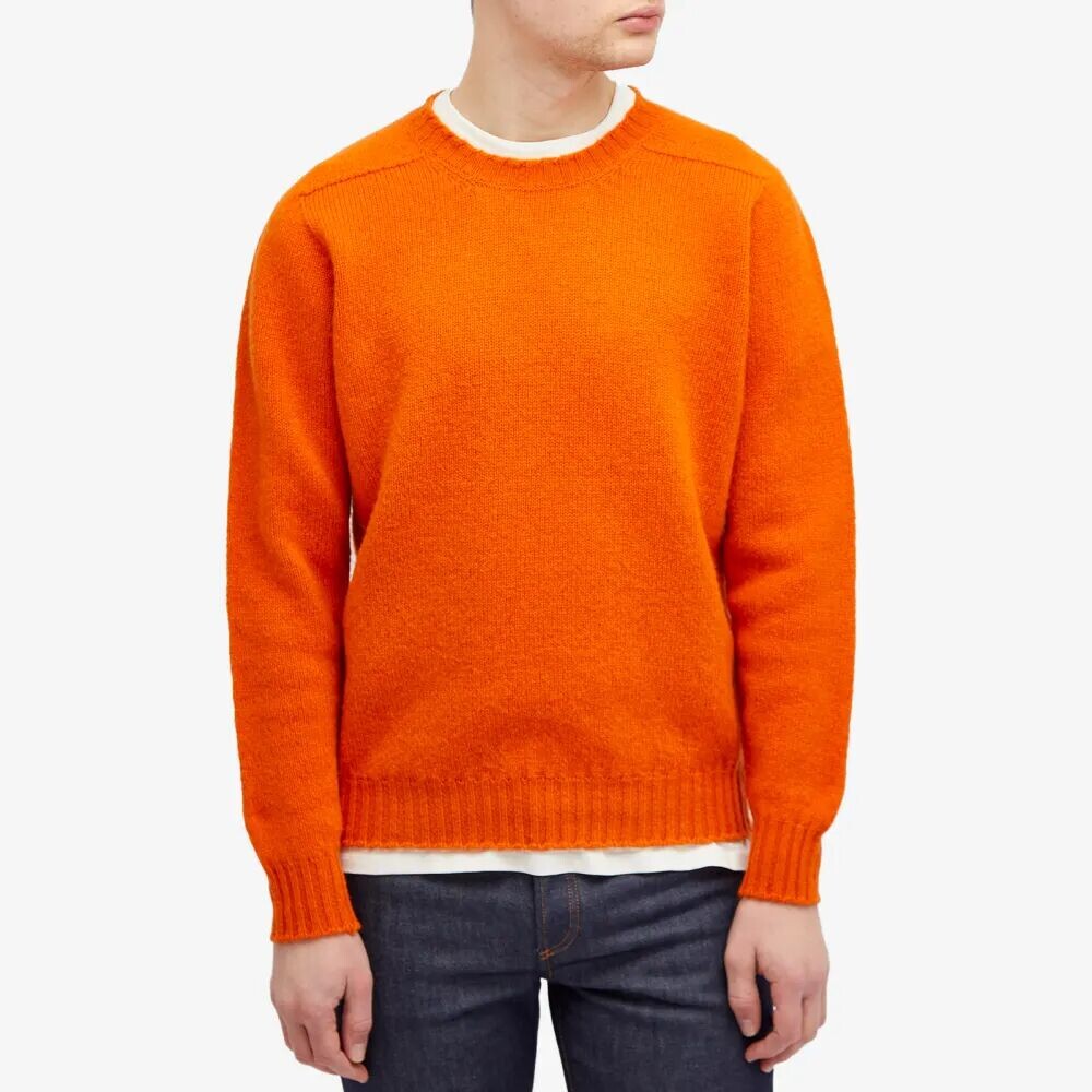 

Jamieson's of Shetland Crew Knit, оранжевый