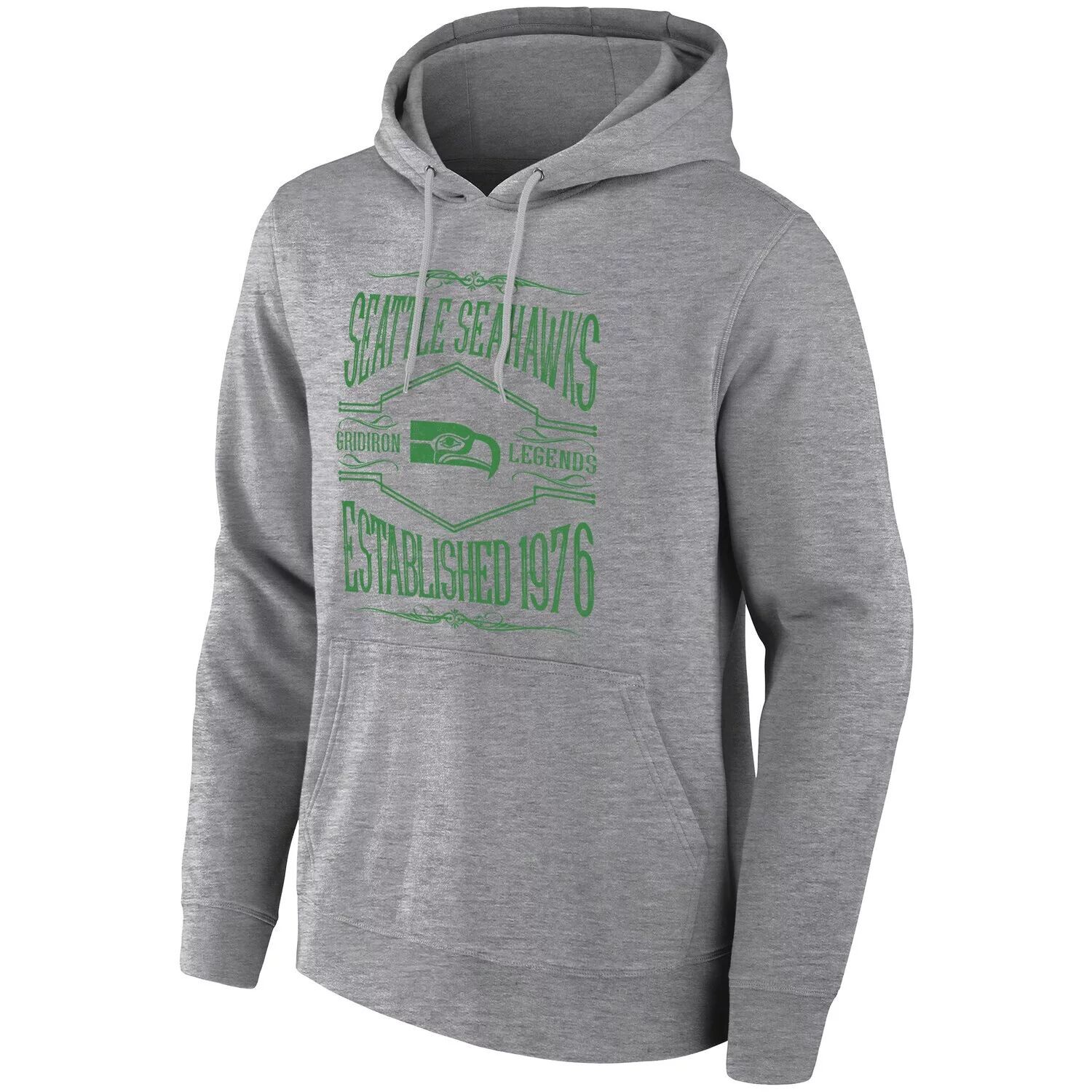 

Мужская коллекция NFL x Darius Rucker от Fanatics Heathered Grey Seattle Seahawks 2-Hit Pullover Hoodie