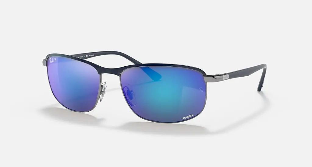 

Солнцезащитные очки Ray-Ban RB3671CH CHROMANCE, серый/синий