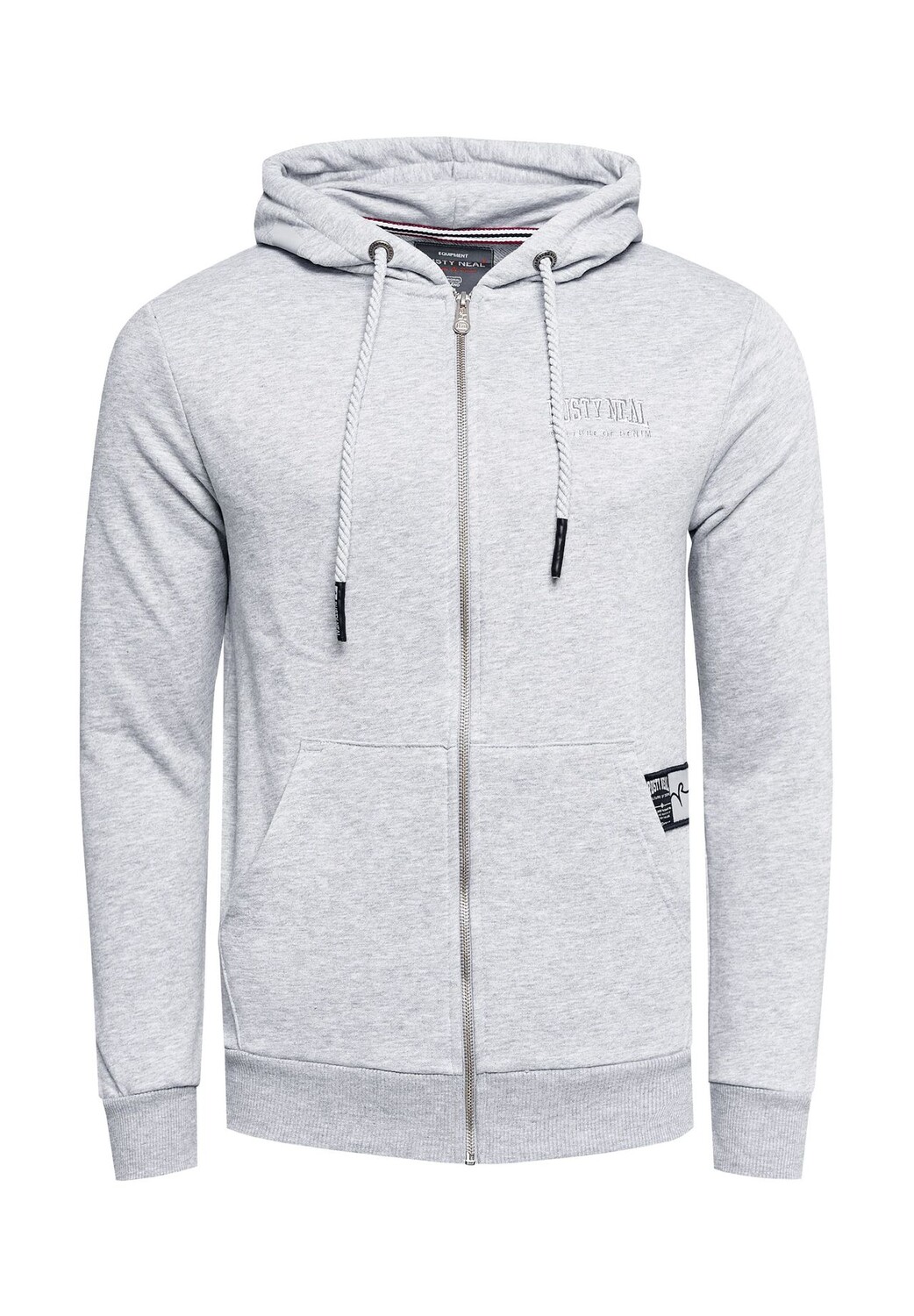 

Толстовка Rusty Neal Sweater на толстых шнурах RUSTY NEAL, серый