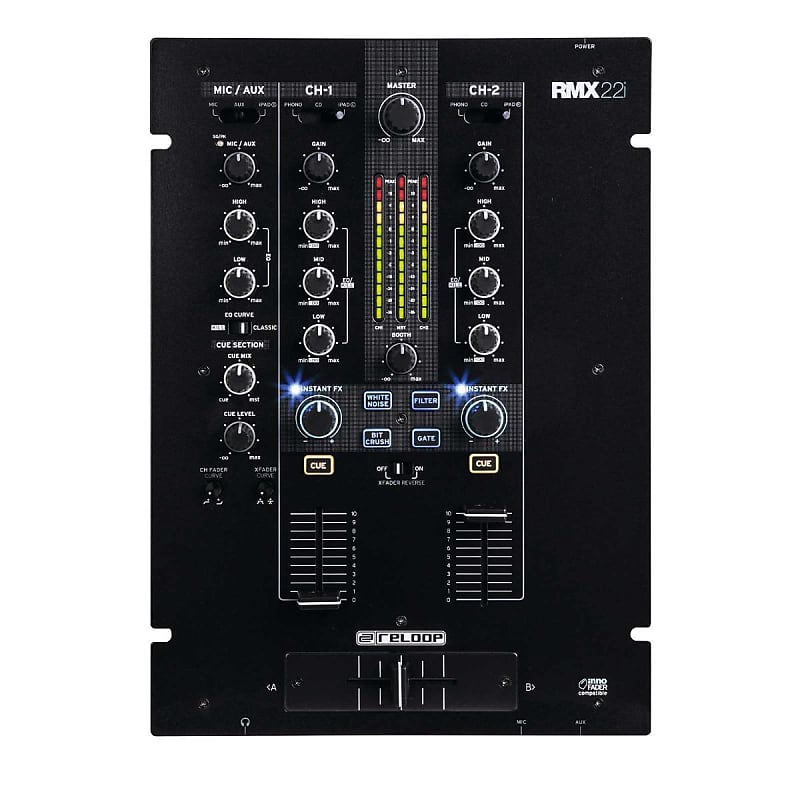 цена Микшер Reloop RMX-22i 2-Channel MIDI Mixer