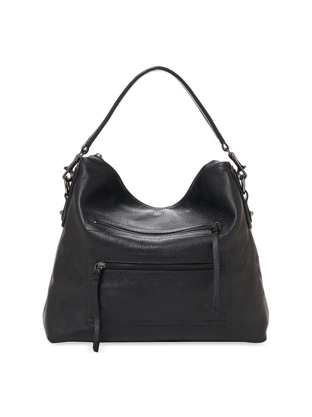 

Кожаная сумка-мешок Chelsea на молнии Botkier New York, черный