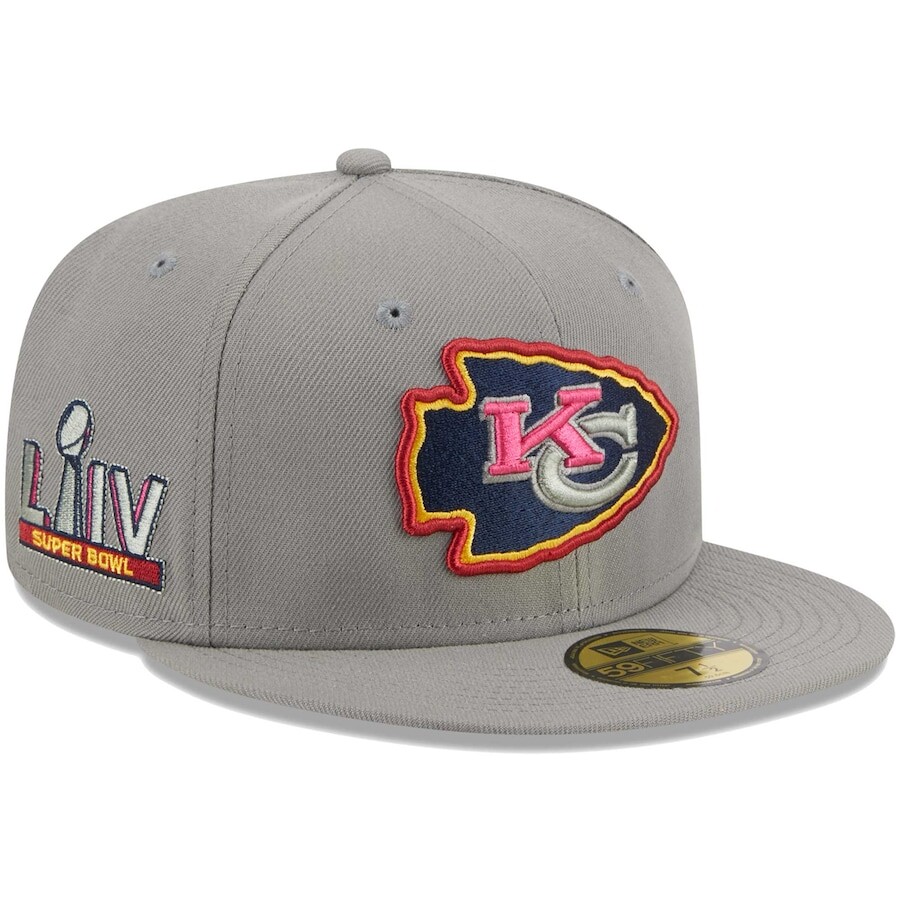 

Бейсболка New Era Kansas City Chiefs, серый
