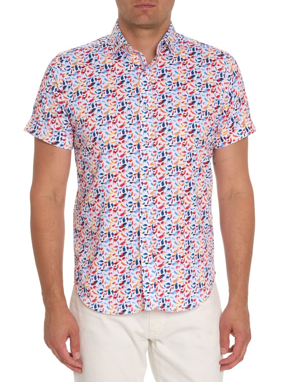 

Рубашка Langston с пуговицами спереди Robert Graham, разноцветный