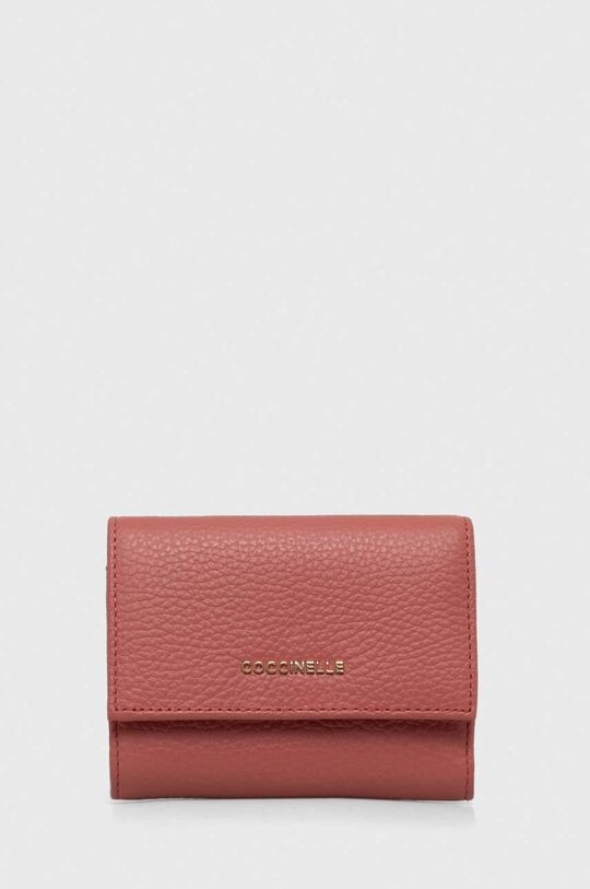 

Кожаный кошелек Coccinelle, красный