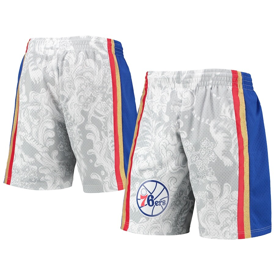 

Шорты Mitchell & Ness Philadelphia 76Ers, белый